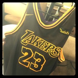 Lebron James Lakers jerseys. Sold separately